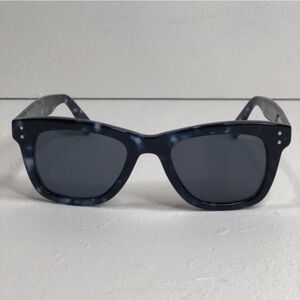 Komono Blue and Black Tortoise Sunglasses NEW wayfarer The Allen Indigo Demi